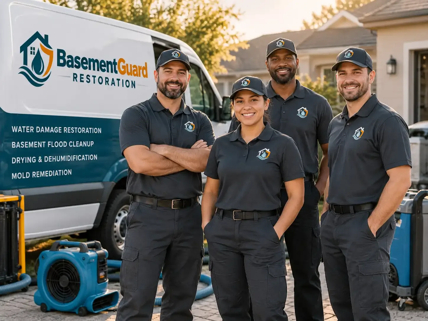 Basement Water Damage Restoration company in Faith, SD